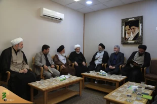 دیدار مسئولان حوزه حج و زیارت با نماینده ولی فقیه در عراق